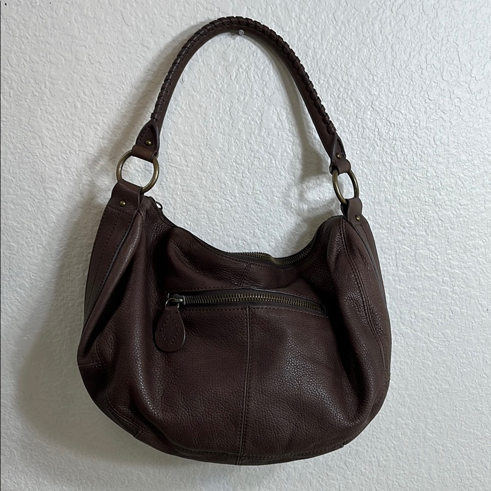 Eddie Bauer leather handbag